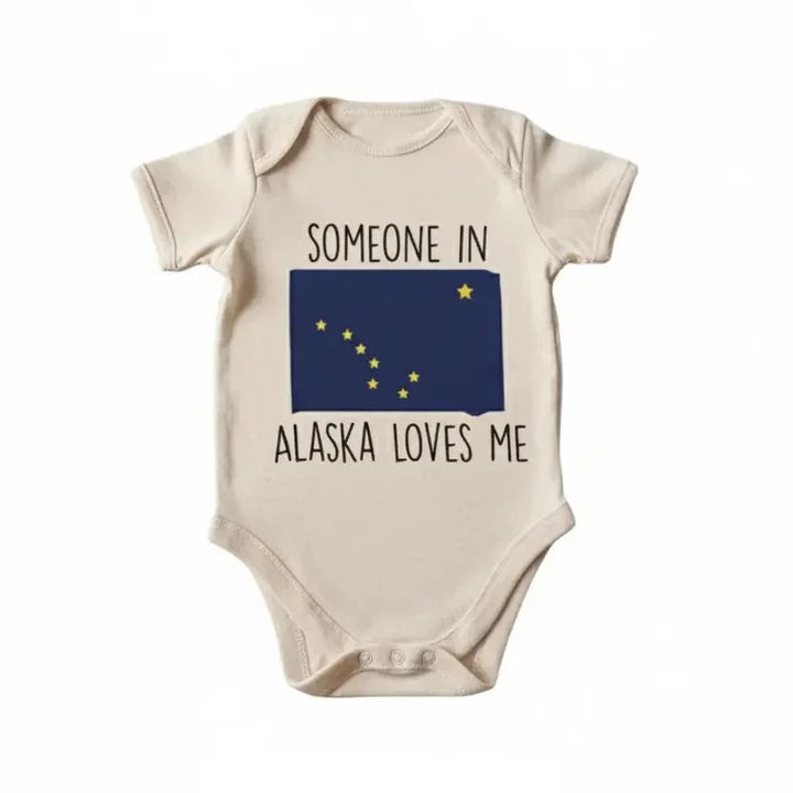 Alaska Flag - Baby Boy Girl Clothes Infant Bodysuit Funny Cute Newborn  Funny Cute Onesie® | North Fork Forager LLC