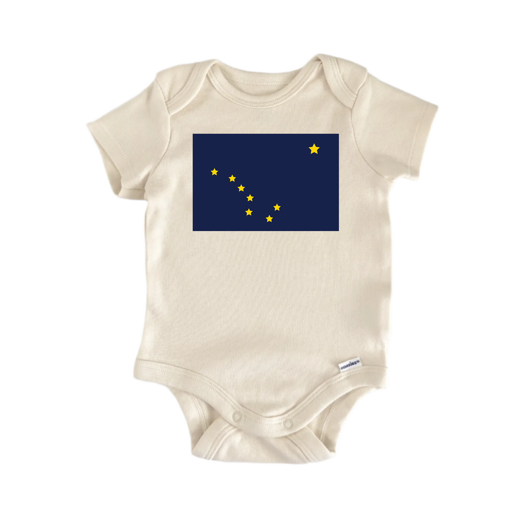 Alaska - Baby Boy Girl Clothes Infant Onesie® Funny Cute GS1  Funny Cute Onesie® | North Fork Forager LLC