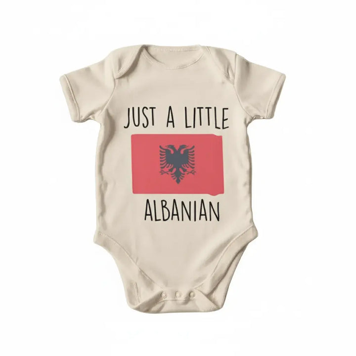 Albania - Baby Boy Girl Clothes Infant Bodysuit Funny Cute Newborn  Funny Cute Onesie® | North Fork Forager LLC