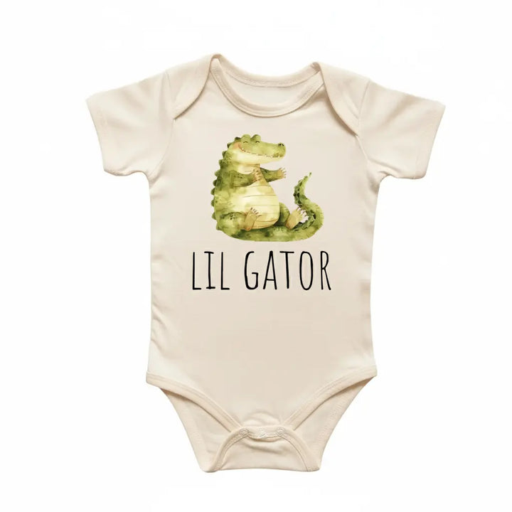 Alligator Gator - Baby Boy Girl Clothes Infant Onesie® Funny Cute Newborn GS1  Funny Cute Onesie® | North Fork Forager LLC