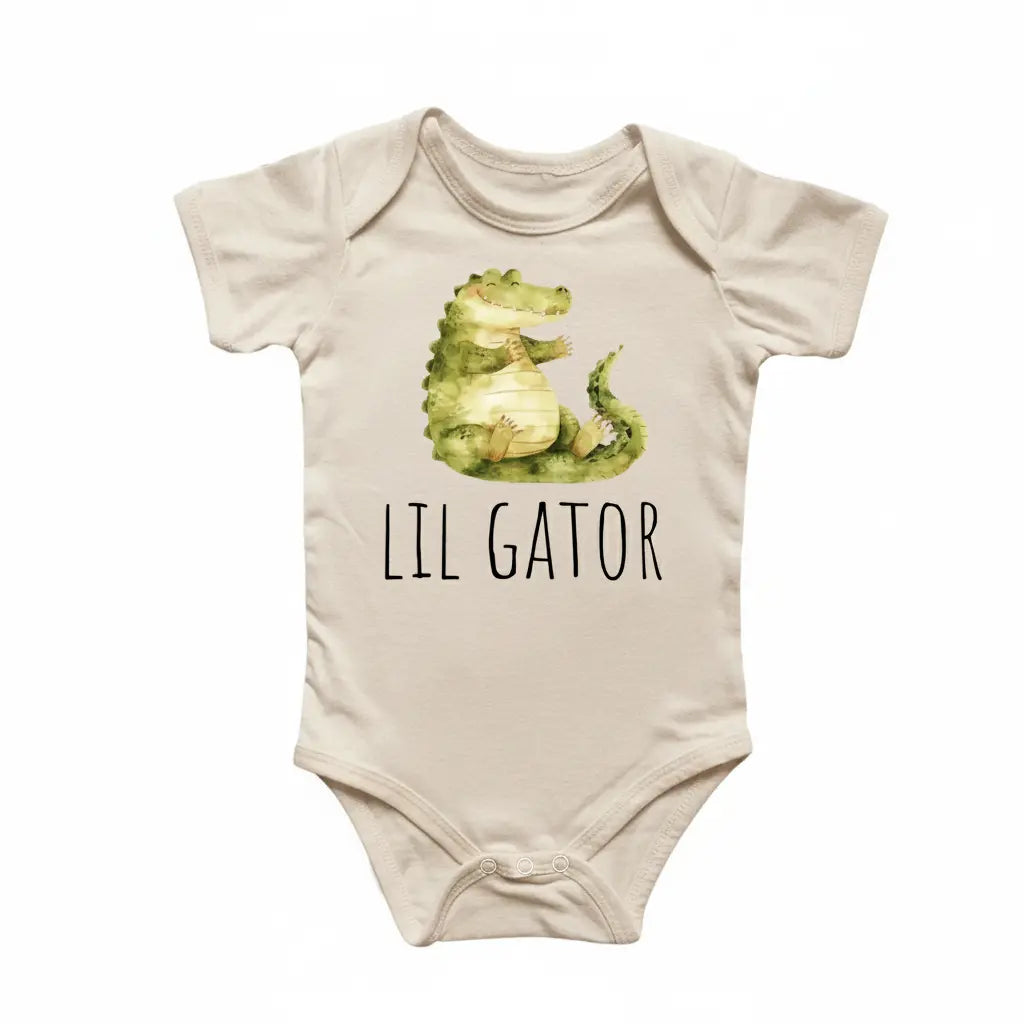 Alligator Gator - Baby Boy Girl Clothes Infant Bodysuit Funny Cute Newborn  Funny Cute Onesie® | North Fork Forager LLC