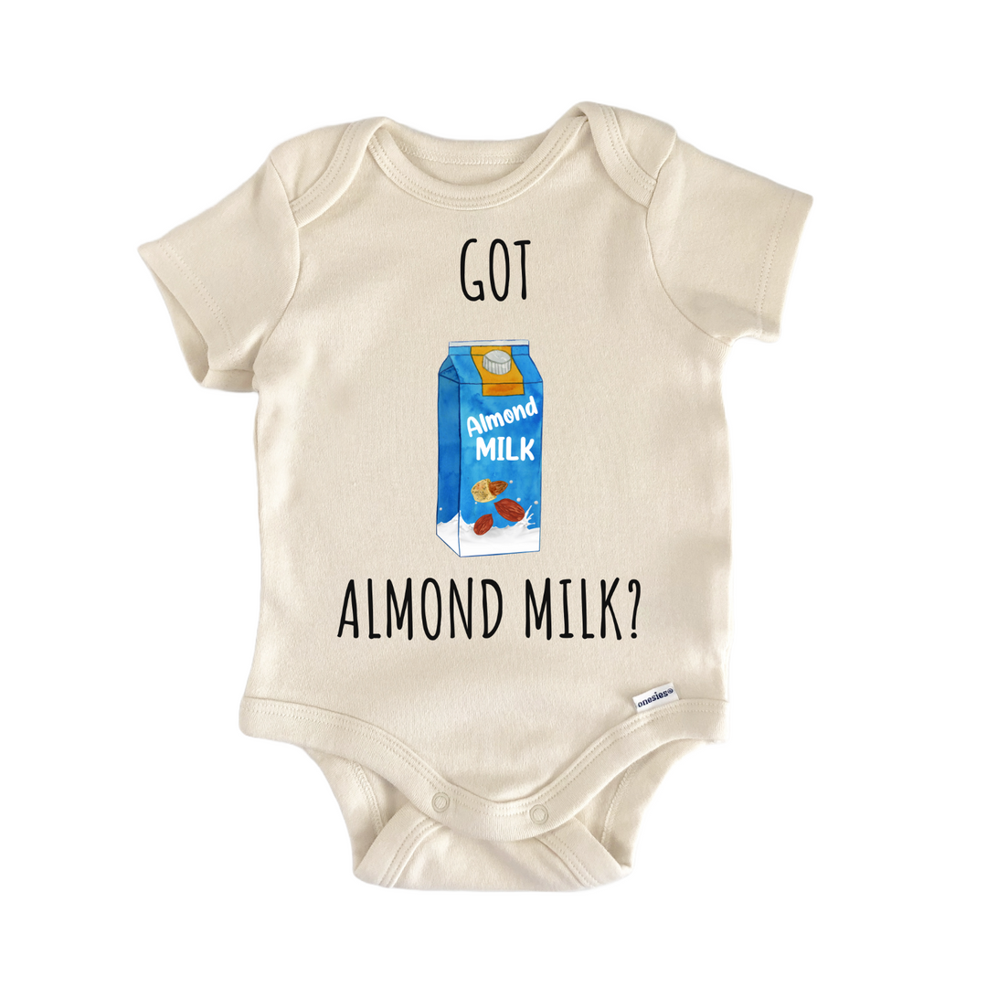 Almond Milk Drink Nuts Baby Gift Baby Onesie®