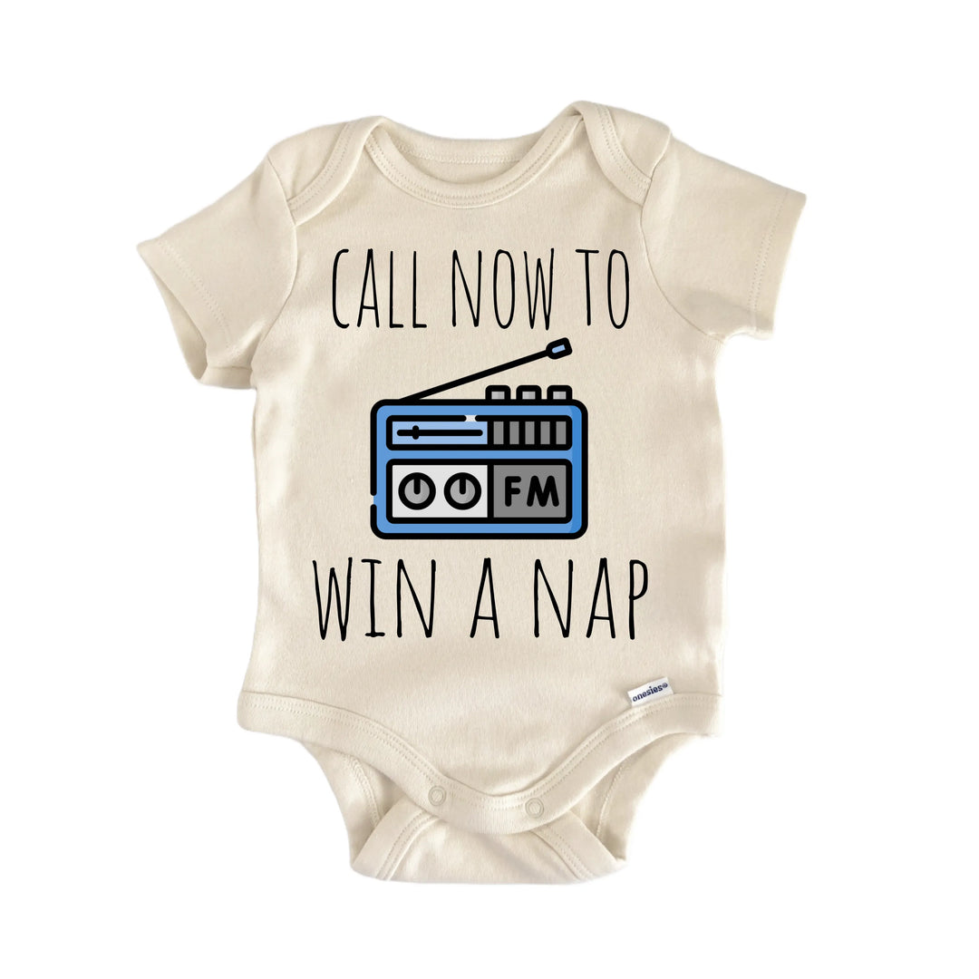 Am Fm Radio Broadcast - Baby Bodysuit  Funny Cute Onesie® | North Fork Forager LLC