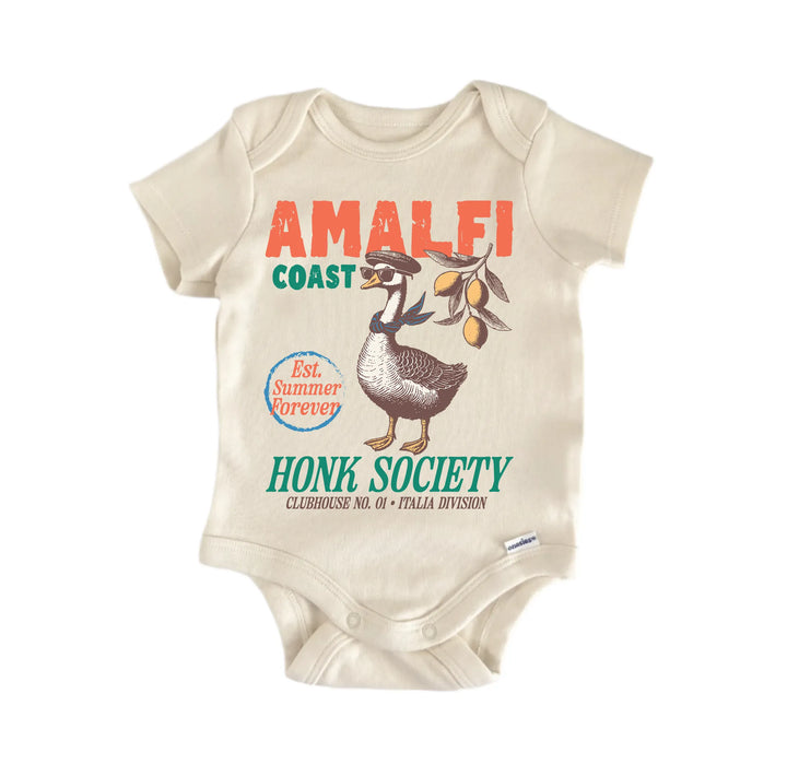 Amalfi Silly Goose - Baby Bodysuit  Funny Cute Onesie® | North Fork Forager LLC