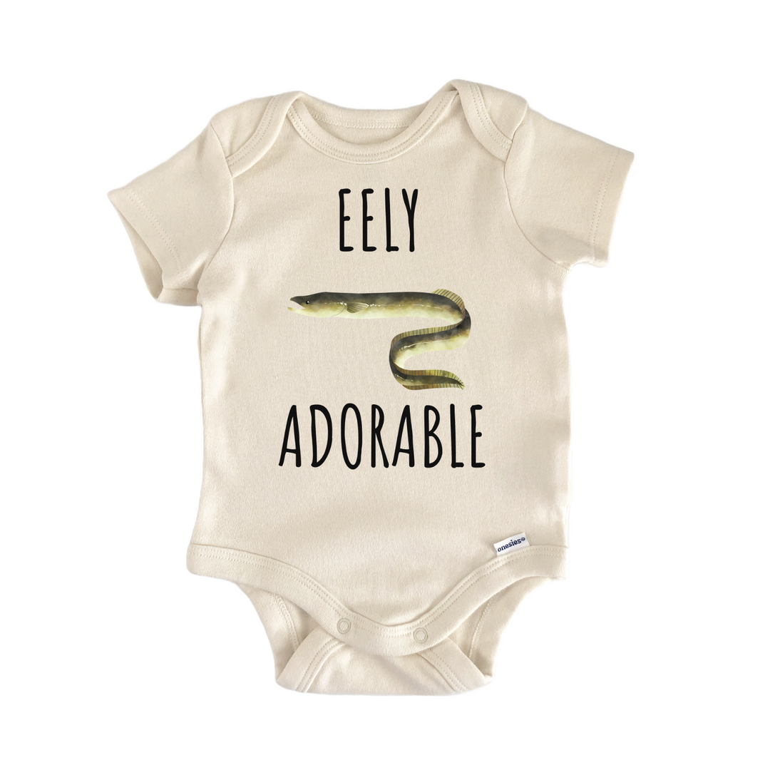 American Eel Freshwater Fishing Baby Gift Baby Onesie®