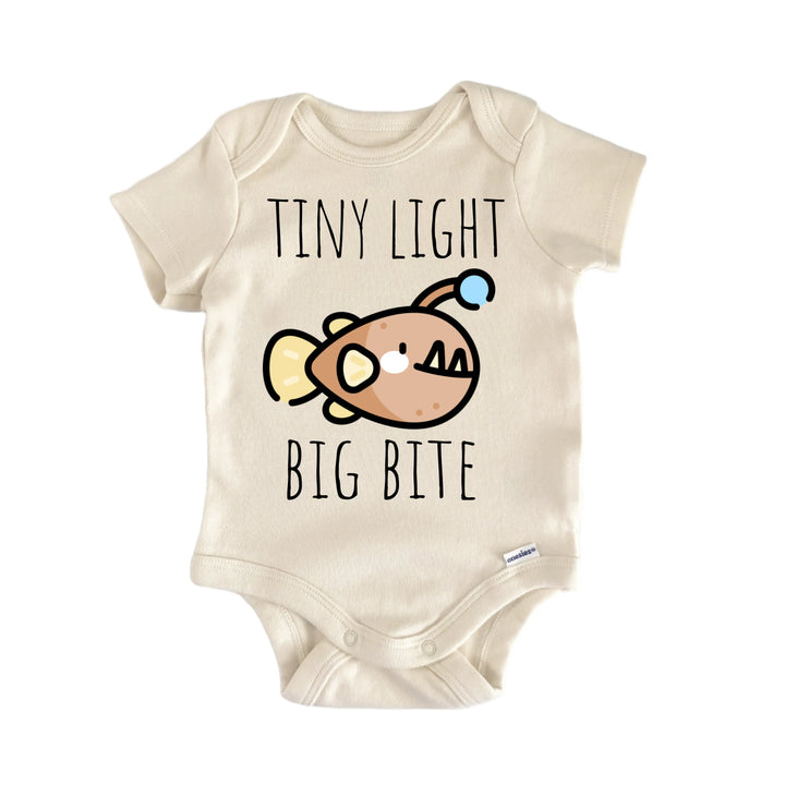 Anglerfish Deepsea Fish Angler - Baby Bodysuit  Funny Cute Onesie® | North Fork Forager LLC