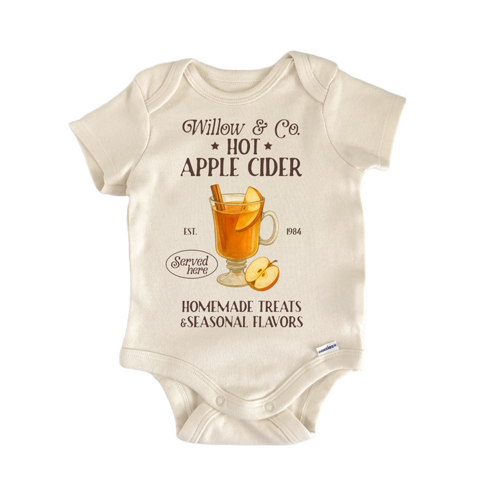 Apple Cider Fall Autumn Baby Gift Baby Onesie®