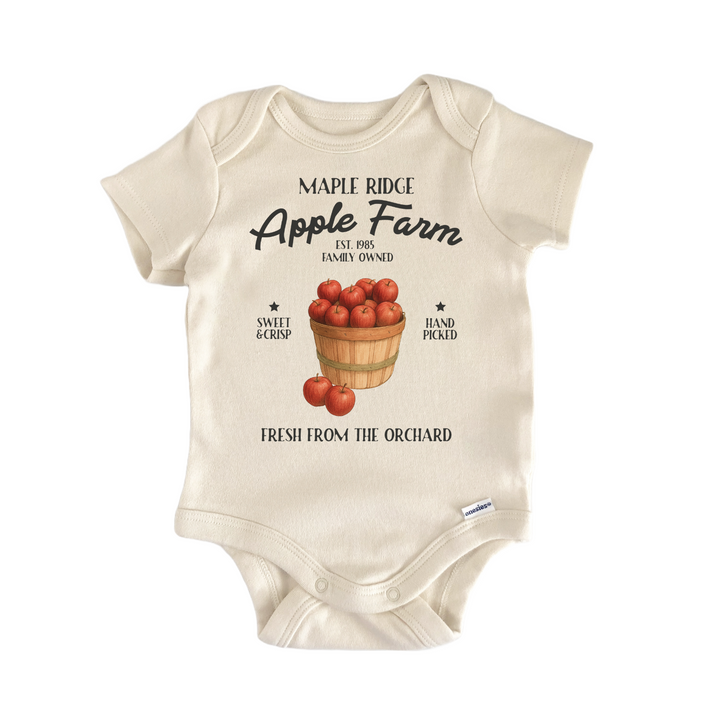 Apple Picking Farm Orchard Baby Gift Baby Onesie®
