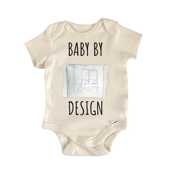 Architecture Architect Engineer Blue Prints Baby Gift Baby Onesie®