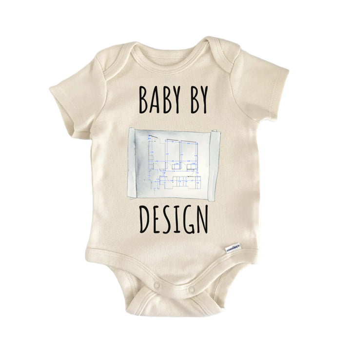 Architecture Architect Engineer Blue Prints Baby Gift Baby Bodysuit