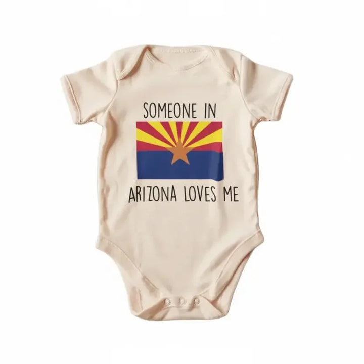 Arizona Flag - Baby Boy Girl Clothes Infant Bodysuit Funny Cute Newborn  Funny Cute Onesie® | North Fork Forager LLC
