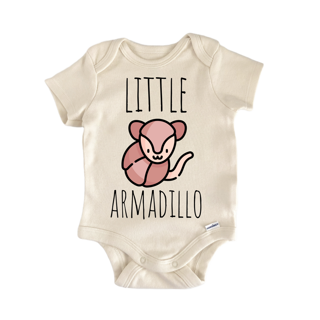 Armadillo Animal - Baby Bodysuit  Funny Cute Onesie® | North Fork Forager LLC