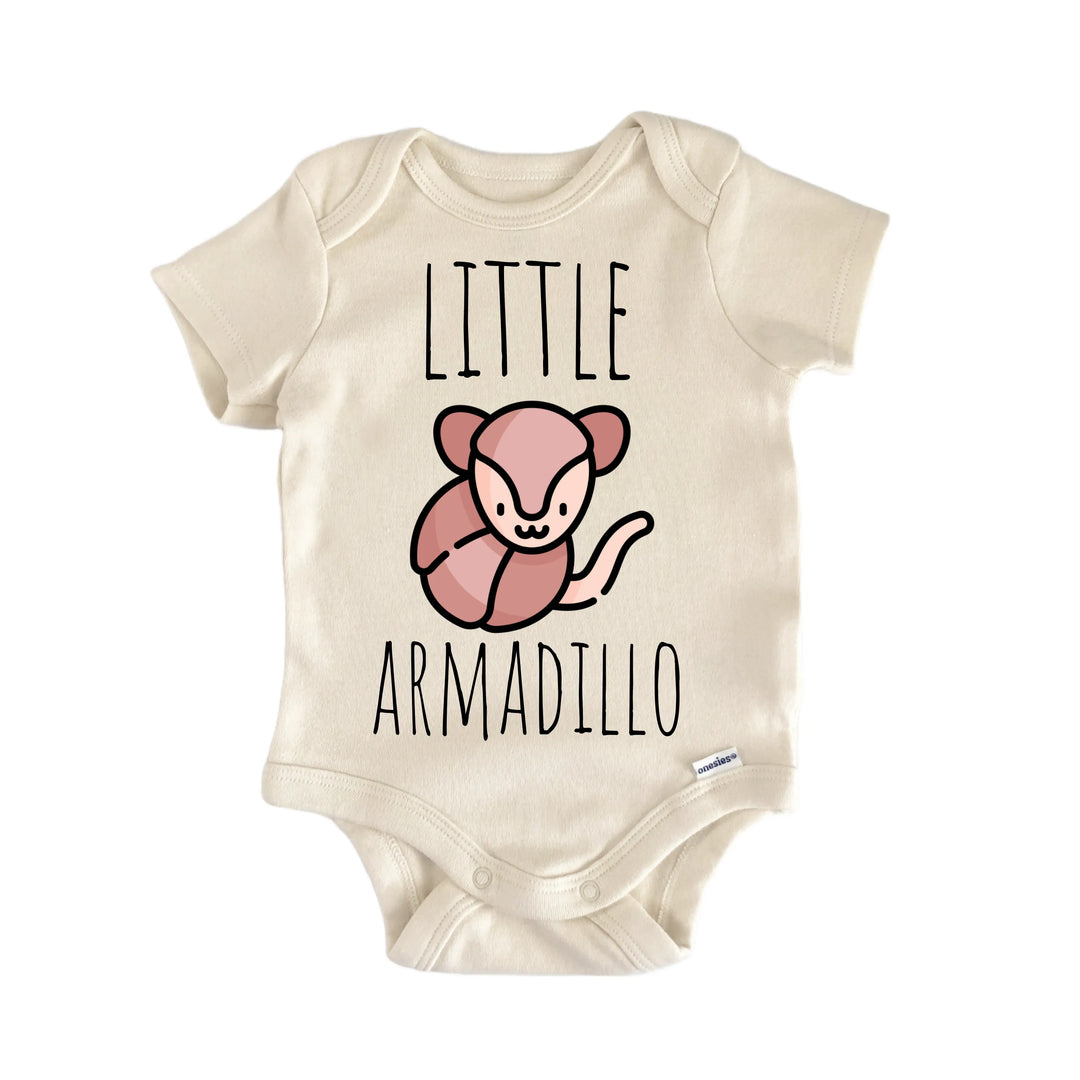 Armadillo Animal - Baby Bodysuit  Funny Cute Onesie® | North Fork Forager LLC
