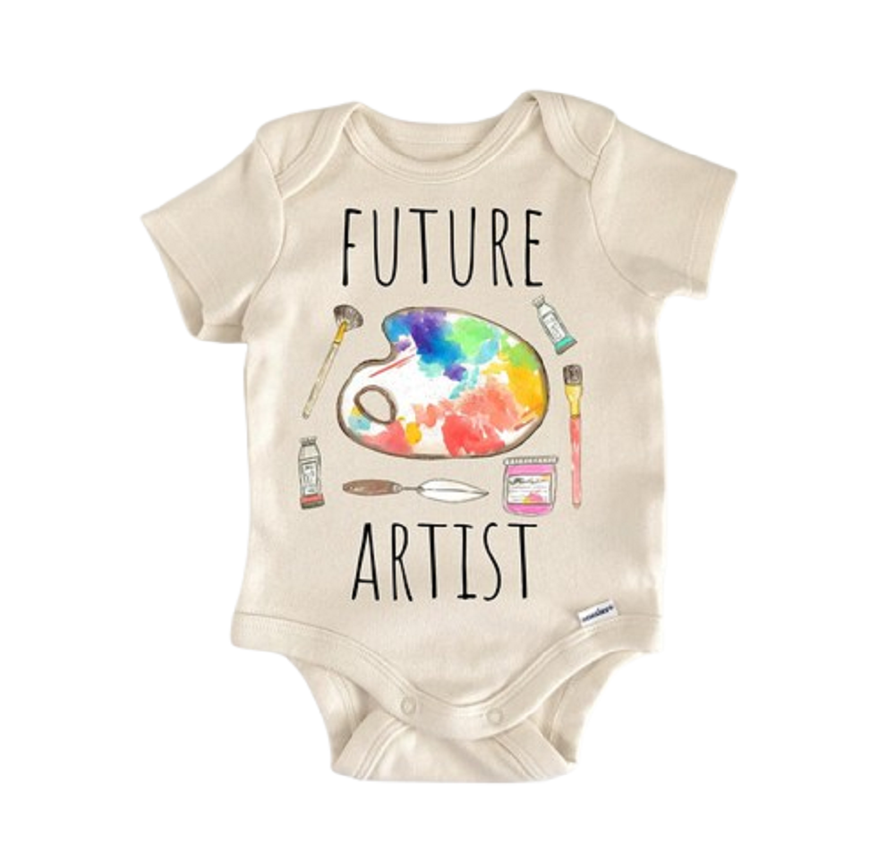 Art Artist Graphic Designer Painter - Baby Boy Girl Clothes Infant Bodysuit Funny  Funny Cute Onesie® | North Fork Forager LLC
