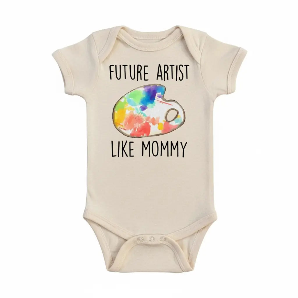 Artist Mommy - Baby Boy Girl Clothes Infant Bodysuit Funny Cute Newborn  Funny Cute Onesie® | North Fork Forager LLC