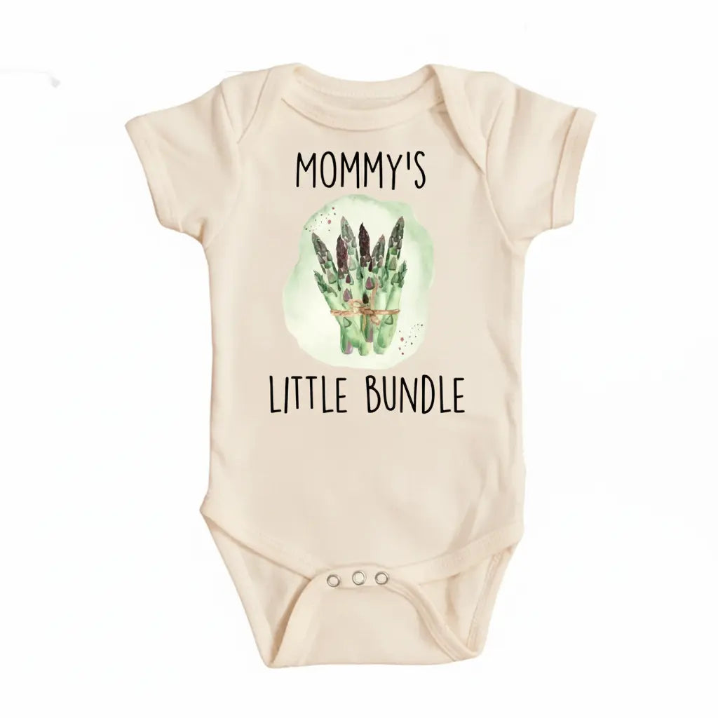 Asparagus Bundle - Baby Boy Girl Clothes Infant Bodysuit Funny Cute Newborn  Funny Cute Onesie® | North Fork Forager LLC