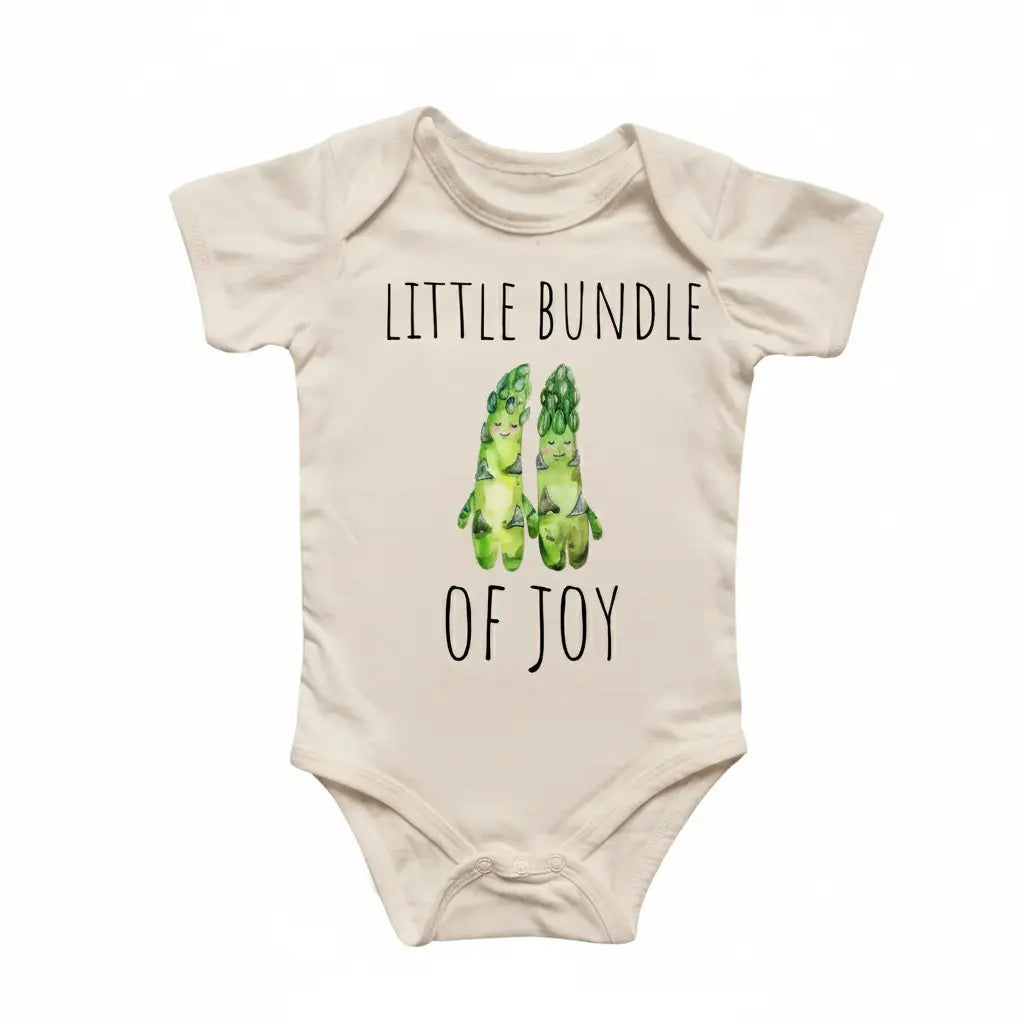 Asparagus Vegetable - Baby Boy Girl Clothes Infant Onesie® Funny Cute Newborn GS1  Funny Cute Onesie® | North Fork Forager LLC