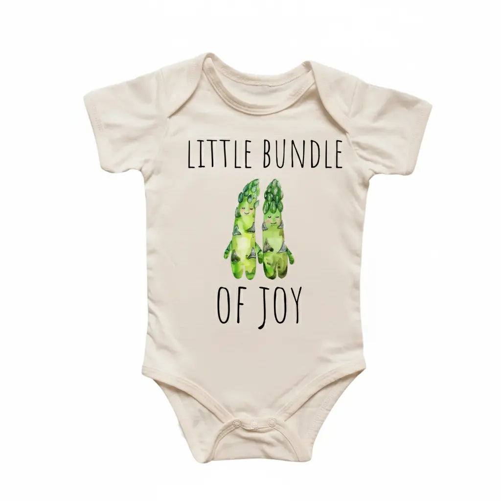 Asparagus Vegetable - Baby Boy Girl Clothes Infant Bodysuit Funny Cute Newborn  Funny Cute Onesie® | North Fork Forager LLC