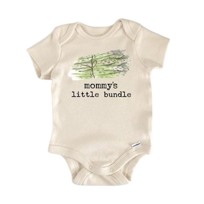 Asparagus Vegetable Vegan - Baby Boy Girl Clothes Infant Bodysuit Funny Cute Newborn  Funny Cute Onesie® | North Fork Forager LLC