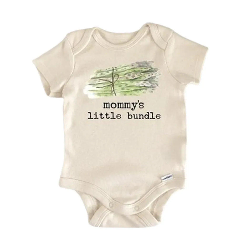 Asparagus Vegetable Vegan - Baby Boy Girl Clothes Infant Bodysuit Funny Cute Newborn  Funny Cute Onesie® | North Fork Forager LLC