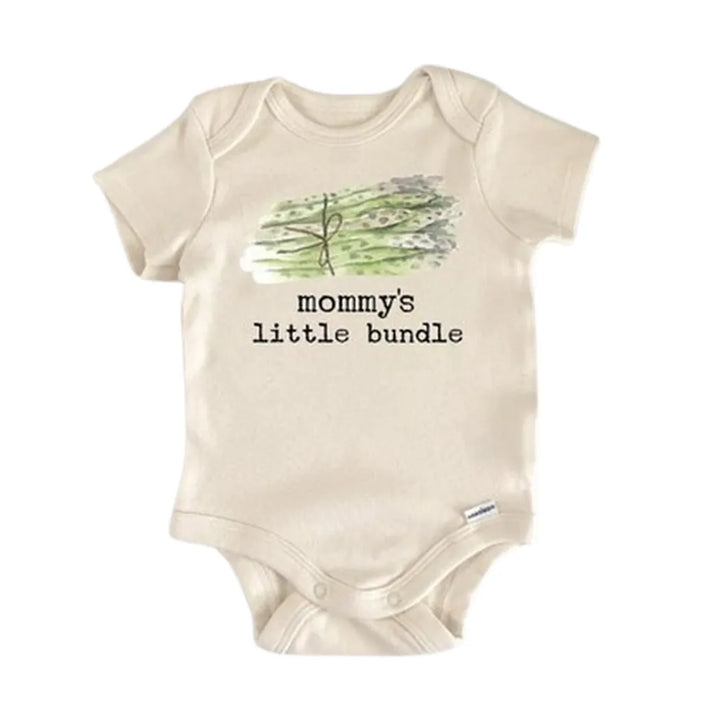 Asparagus Vegetable Vegan - Baby Boy Girl Clothes Infant Bodysuit Funny Cute Newborn  Funny Cute Onesie® | North Fork Forager LLC