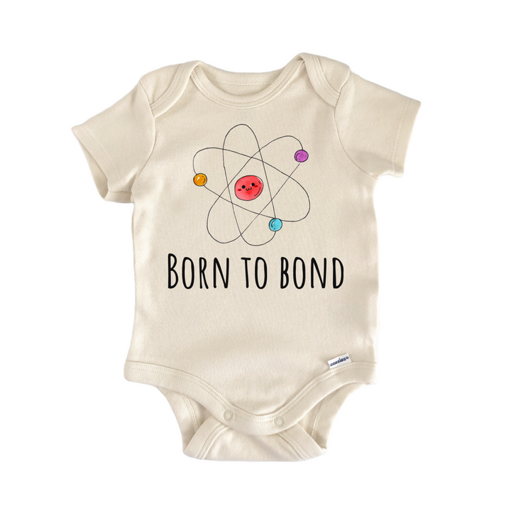 Atom Bond Scientist Science Physics Baby Gift Baby Onesie®