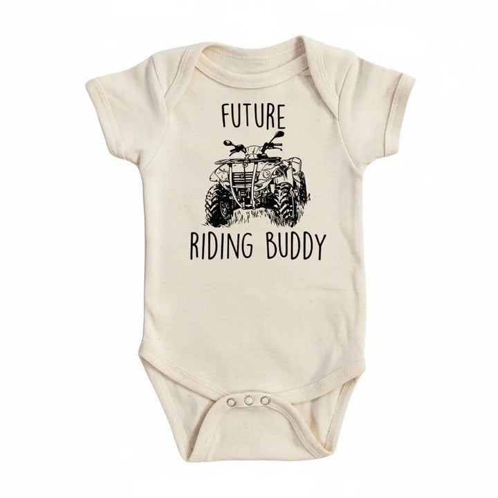 Atv Buddy - Baby Boy Girl Clothes Infant Bodysuit Funny Cute Newborn  Funny Cute Onesie® | North Fork Forager LLC