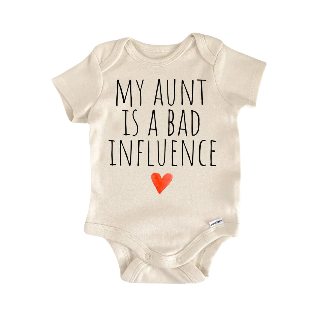 Aunt Auntie - Baby Boy Girl Clothes Infant Onesie® Funny Cute Newborn GS1  Funny Cute Onesie® | North Fork Forager LLC