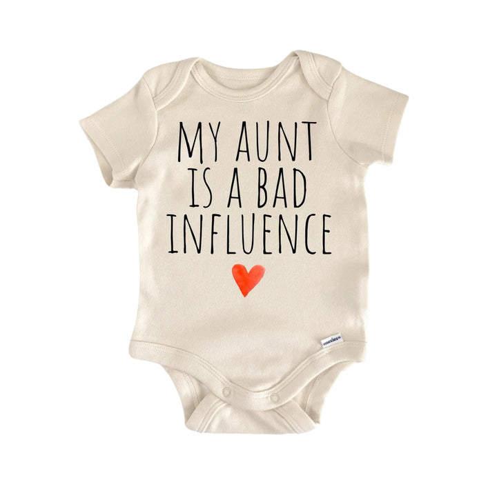 Aunt Auntie - Baby Boy Girl Clothes Infant Onesie® Funny Cute Newborn GS1  Funny Cute Onesie® | North Fork Forager LLC