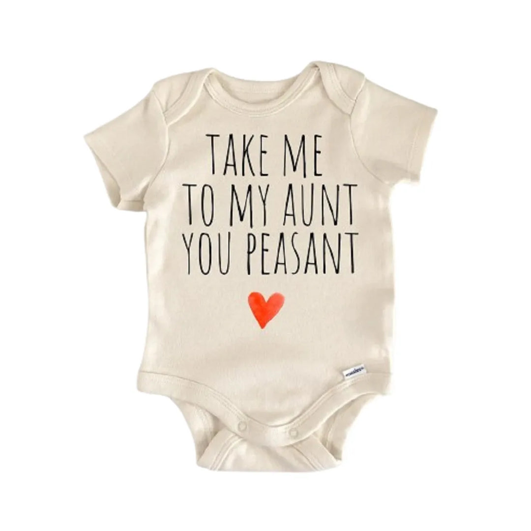 Aunt Auntie - Baby Boy Girl Clothes Infant Onesie® Funny Cute Newborn GS1  Funny Cute Onesie® | North Fork Forager LLC