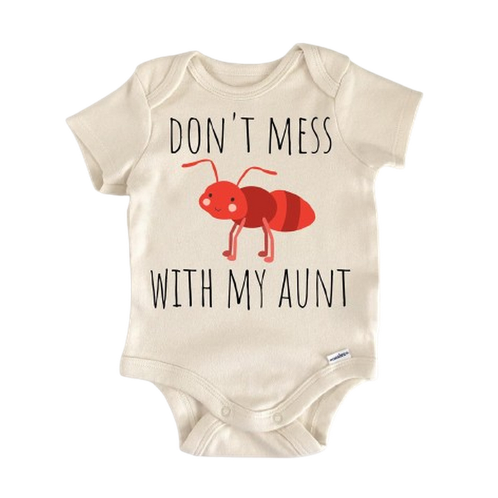 Auntie Aunt Ant - Baby Boy Girl Clothes Infant Bodysuit Funny Cute Newborn  Funny Cute Onesie® | North Fork Forager LLC