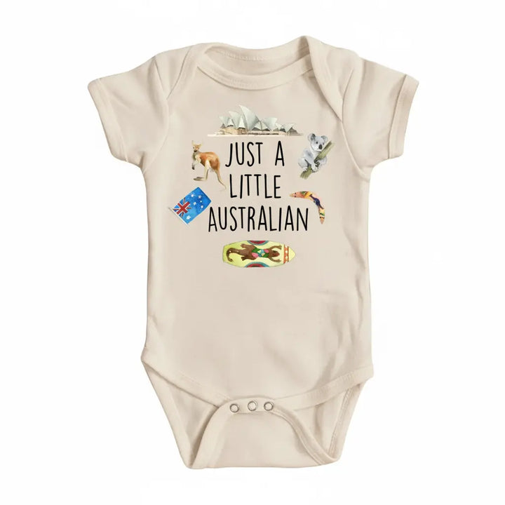 Little Australian - Baby Boy Girl Clothes Infant Bodysuit Funny Cute Newborn  Funny Cute Onesie® | North Fork Forager LLC