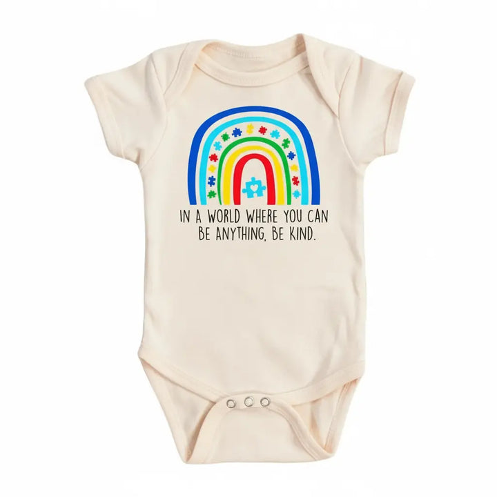Autism Be Kind - Baby Boy Girl Clothes Infant Bodysuit Funny Cute Newborn  Funny Cute Onesie® | North Fork Forager LLC