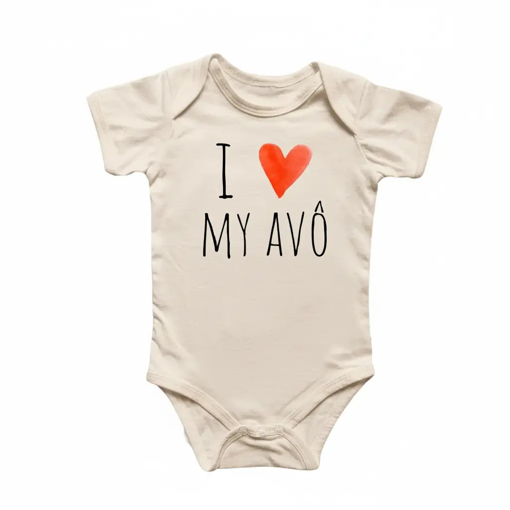 Avô Avo  - Baby Boy Girl Clothes Infant Onesie® Funny Cute Newborn GS1  Funny Cute Onesie® | North Fork Forager LLC