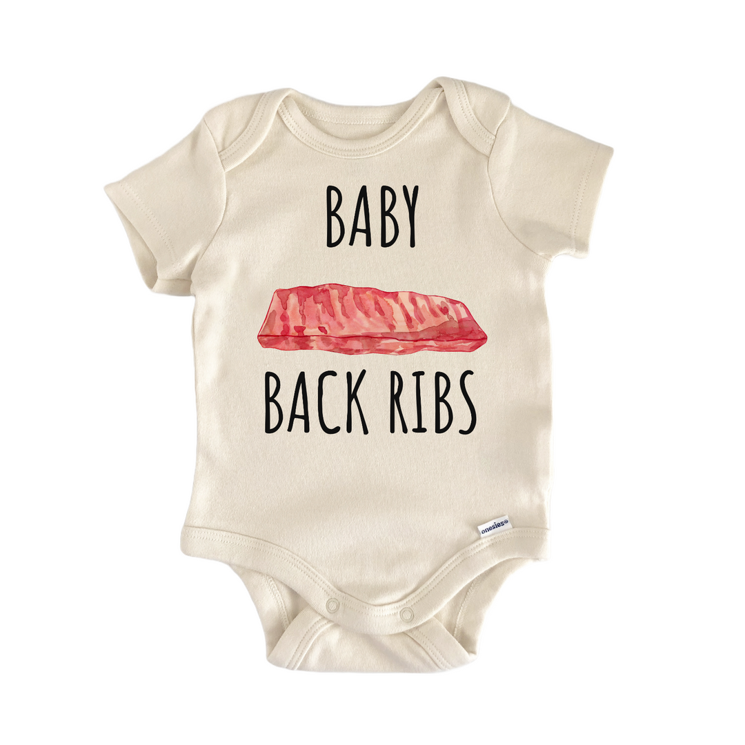 Baby Back Ribs BBQ Baby Gift Baby Onesie®