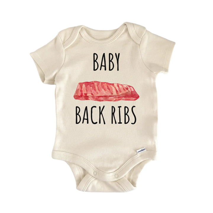 Baby Back Ribs BBQ Baby Gift Baby Bodysuit