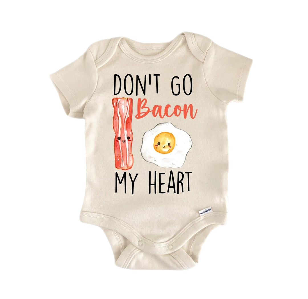 Bacon Egg Heart - Baby Boy Girl Clothes Infant Onesie® Funny Cute Newborn GS1 BBY  Funny Cute Onesie® | North Fork Forager LLC