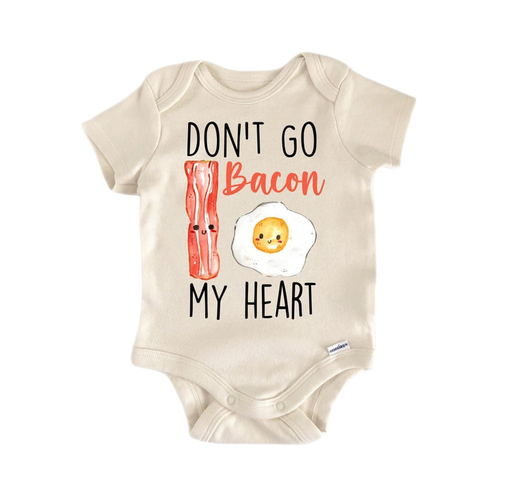 Bacon Egg Heart - Baby Boy Girl Clothes Infant Onesie® Funny Cute Newborn GS1 BBY  Funny Cute Onesie® | North Fork Forager LLC