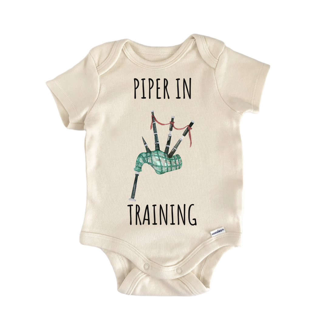 Bagpipes In Training Scotland Baby Gift Baby Onesie®