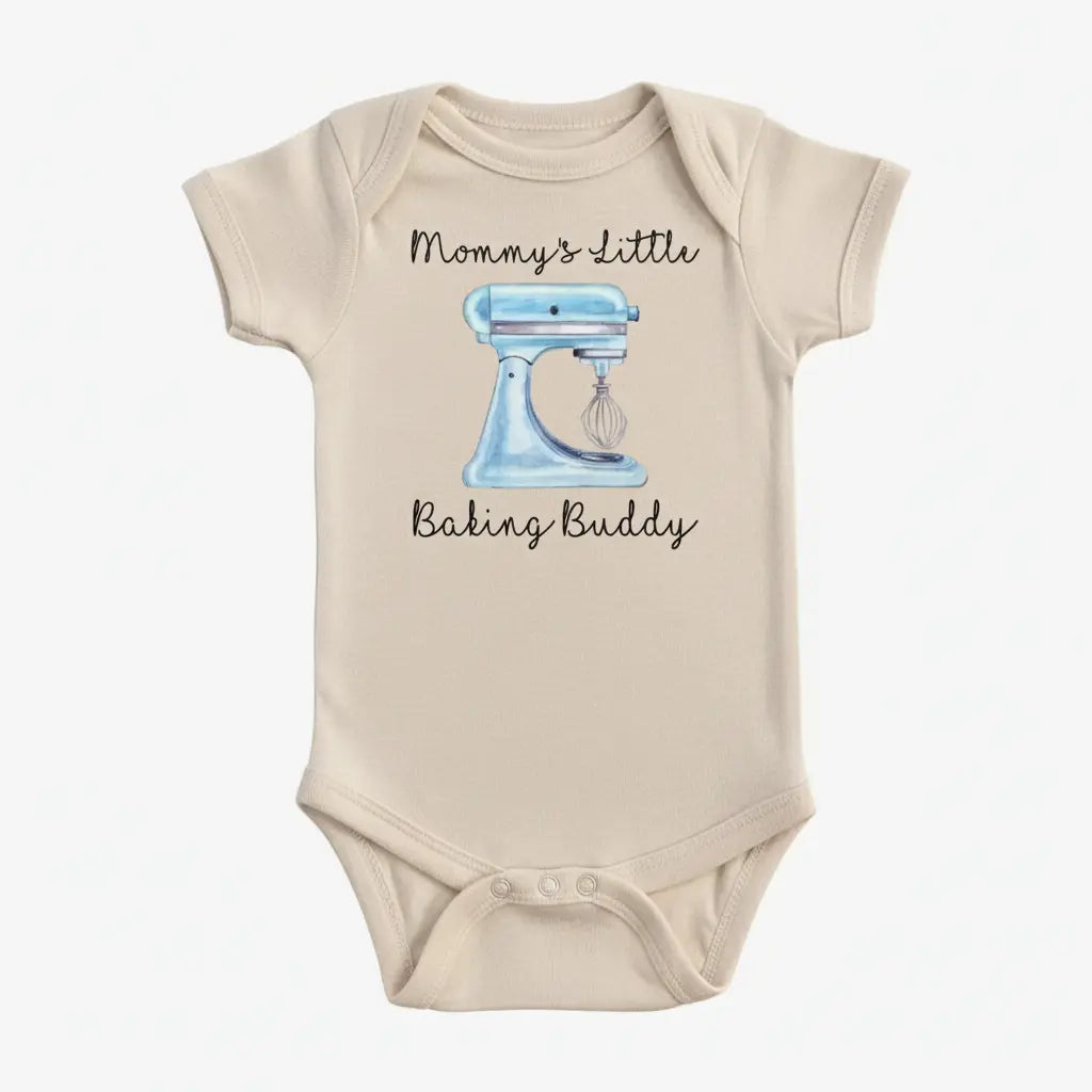 Baking Blue Mixer - Baby Boy Girl Clothes Infant Bodysuit Funny Cute Newborn  Funny Cute Onesie® | North Fork Forager LLC