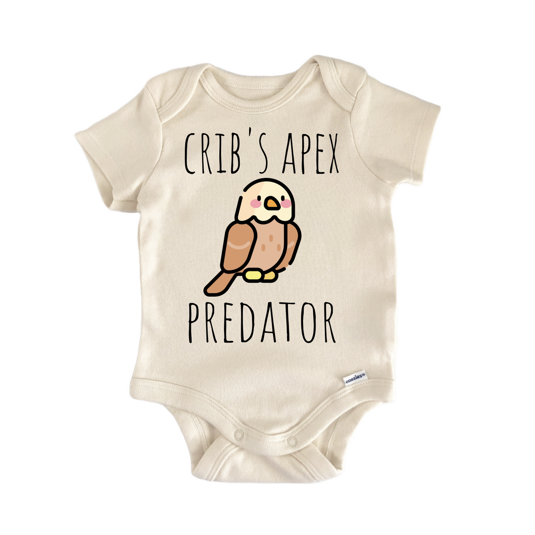 Bald Eagle Bird Hawk - Baby Bodysuit  Funny Cute Onesie® | North Fork Forager LLC