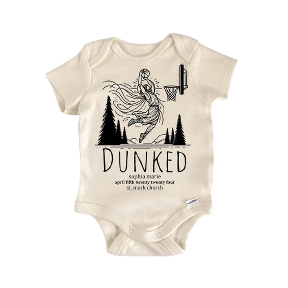 Baptism - Baby Boy Girl Clothes Infant Bodysuit Funny Cute Newborn  Funny Cute Onesie® | North Fork Forager LLC