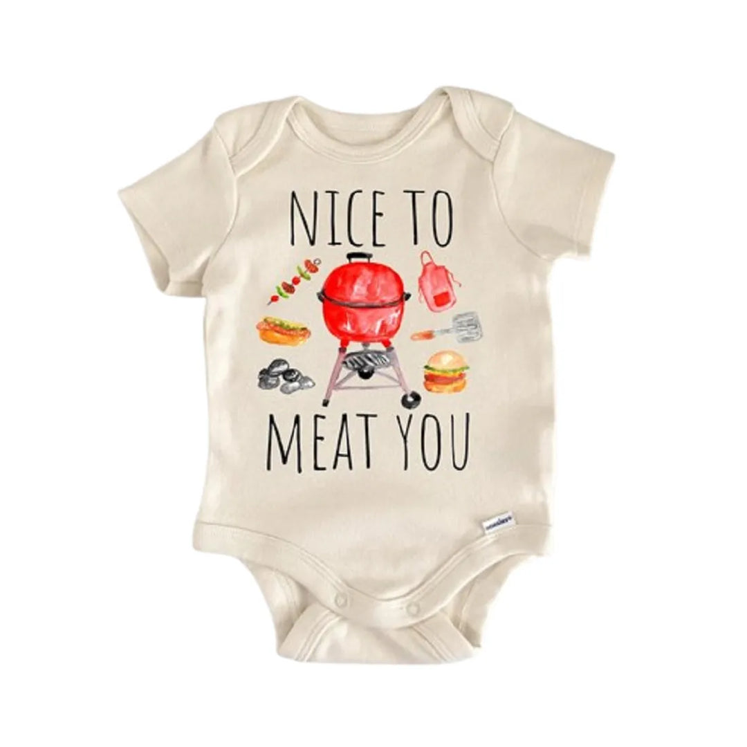Barbeque Bbq Grill Master Meat - Baby Boy Girl Clothes Infant Onesie® Funny  Cute GS1  Funny Cute Onesie® | North Fork Forager LLC
