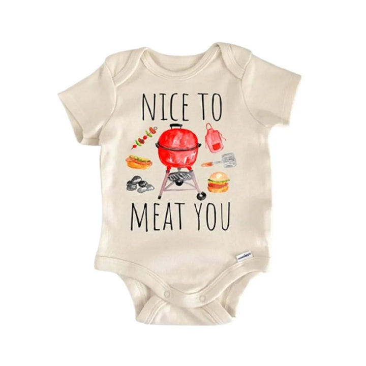 Barbeque Bbq Grill Master Meat - Baby Boy Girl Clothes Infant Onesie® Funny  Cute GS1  Funny Cute Onesie® | North Fork Forager LLC