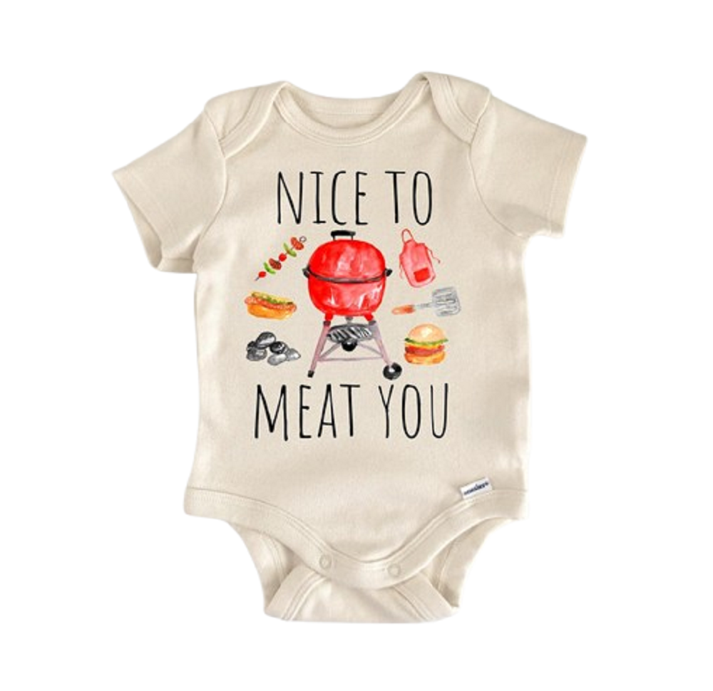 Barbeque Bbq Grill Master Meat - Baby Boy Girl Clothes Infant Bodysuit Funny  Cute  Funny Cute Onesie® | North Fork Forager LLC