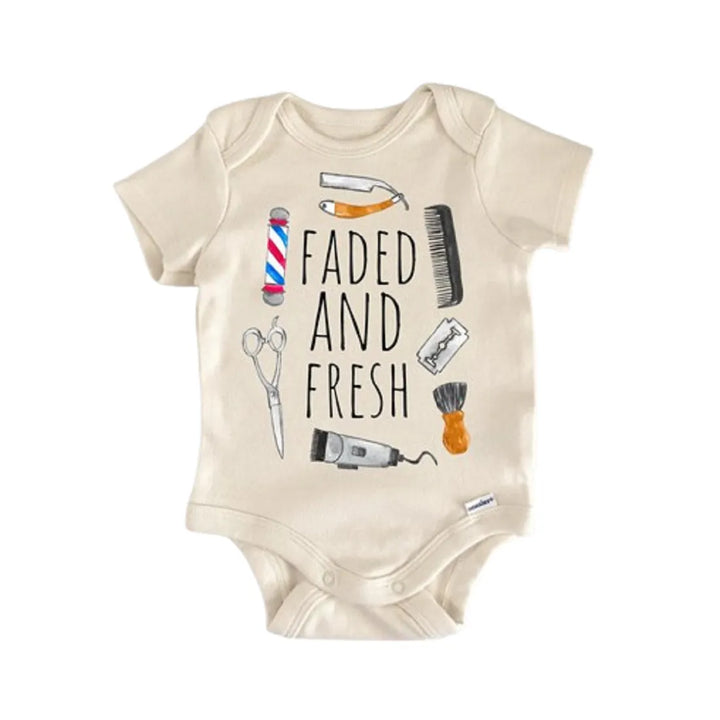 Barber Haircut Hairdresser - Baby Boy Girl Clothes Infant Onesie® Funny Cute Newborn GS1  Funny Cute Onesie® | North Fork Forager LLC