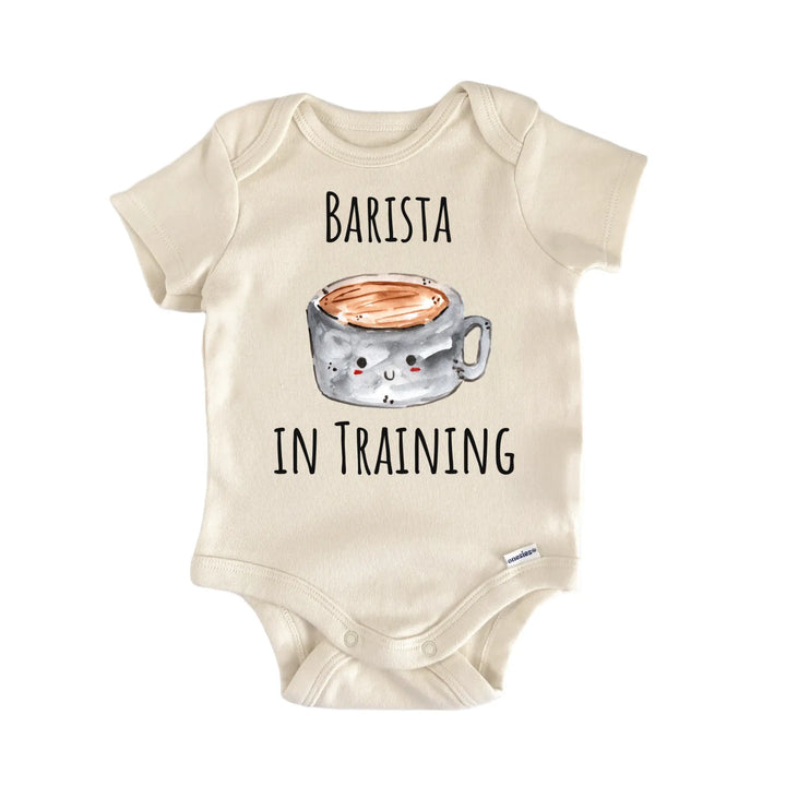 Barista Coffee House Bean Espresso Baby Gift Baby Bodysuit