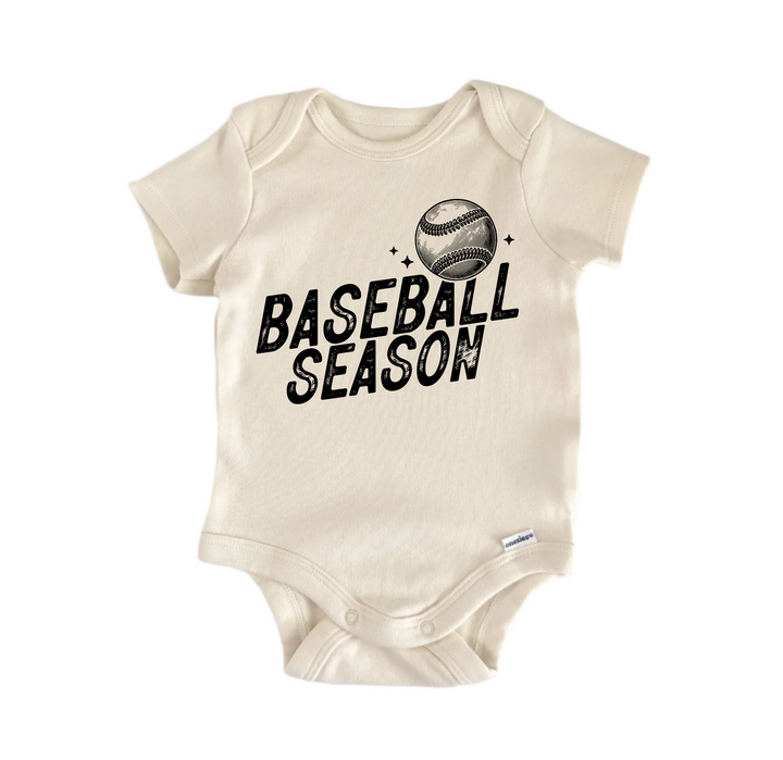 Baseball Season -  Baby Boy Girl Clothes  Bodysuit Funny Cute