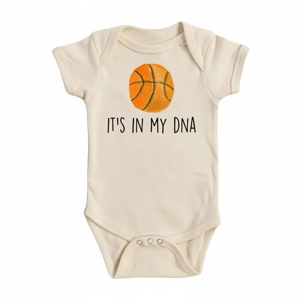 Basketball Dna - Baby Boy Girl Clothes Infant Bodysuit Funny Cute Newborn  Funny Cute Onesie® | North Fork Forager LLC