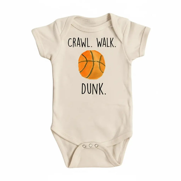 Basketball Dunk - Baby Boy Girl Clothes Infant Bodysuit Funny Cute Newborn  Funny Cute Onesie® | North Fork Forager LLC
